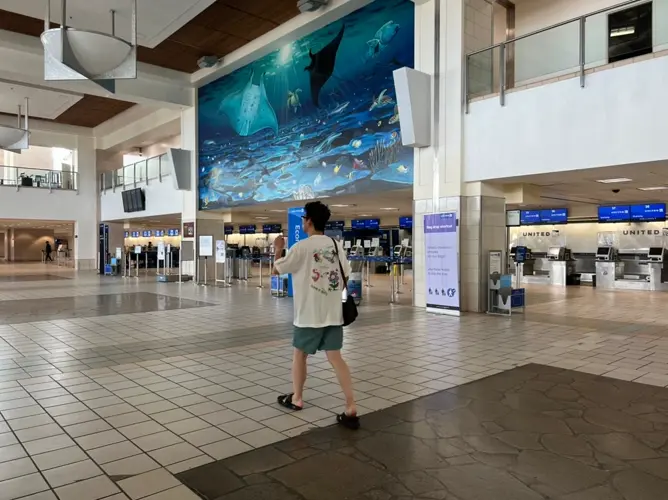 Guam airport is operational, but difficult to estimate when full functionality will be restored