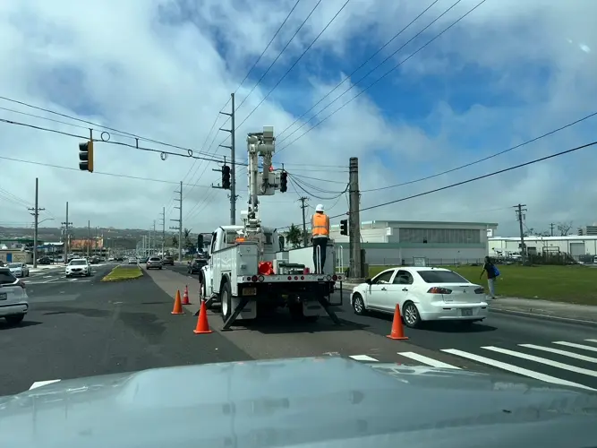 53.2 percent of power restored