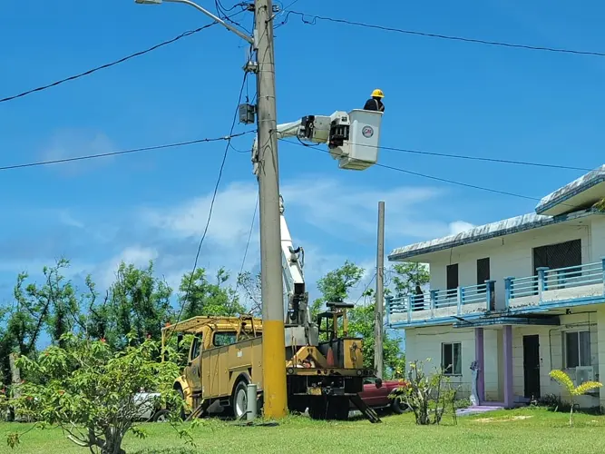Yigo residents are the majority still without power