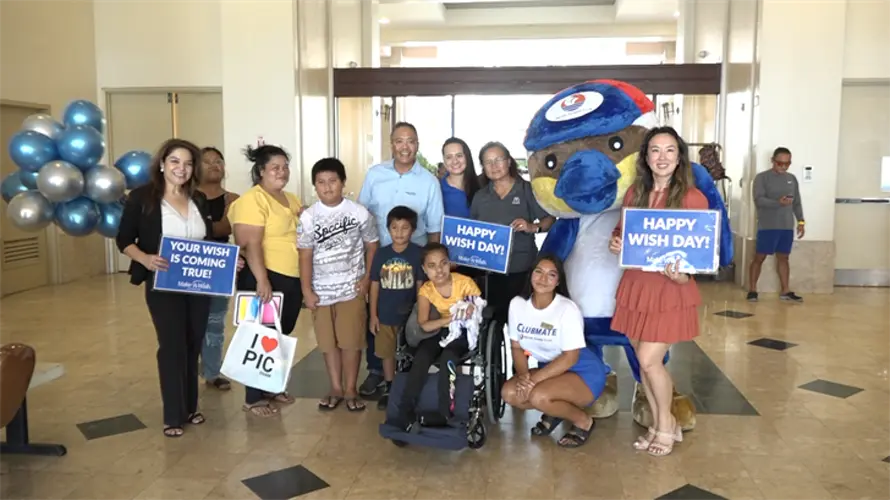 Wish granted: teen gets staycation at PIC and a new iPad
