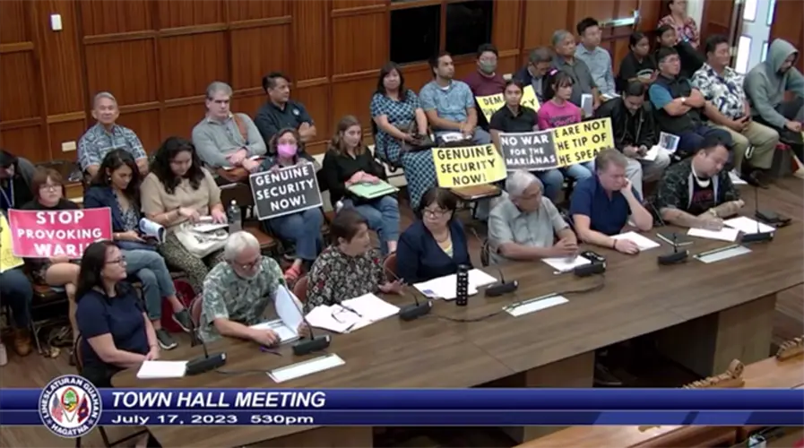 Community airs frustration over military's missile defense proposal