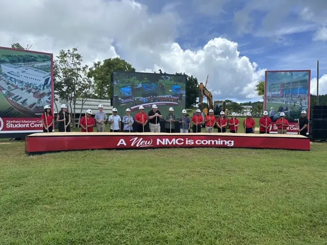 Northern Marianas College breaks ground on student center