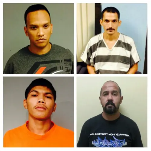 Four people arrested in connection with bank robbery
