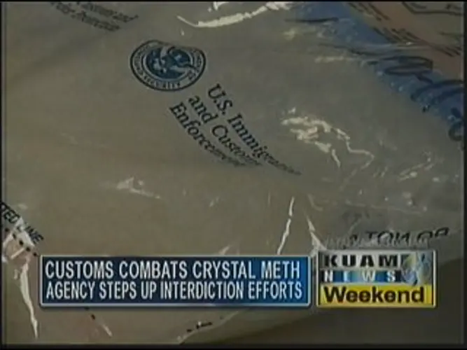 Customs combats crystal meth