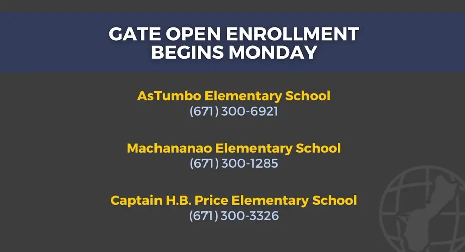 GATE open enrollment begins Monday
