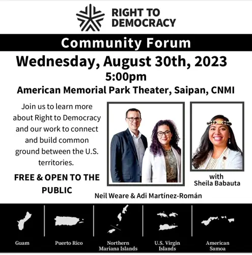 'Right to Democracy' community forum