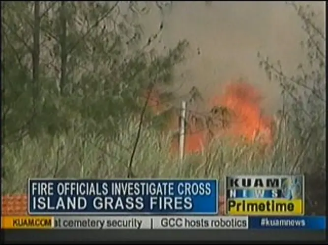 Two incendiary devices located in recent grass fires