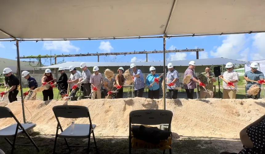 Saipan breaks ground on Municipal Council building