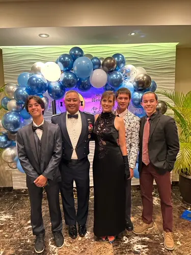 Retired colonel honored as guest speaker at Air Force Ball