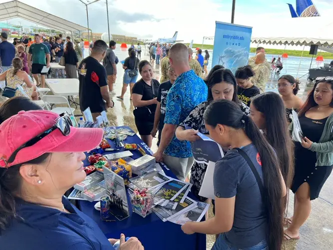 WAI Guam chapter hosts wings in paradise aviation open house