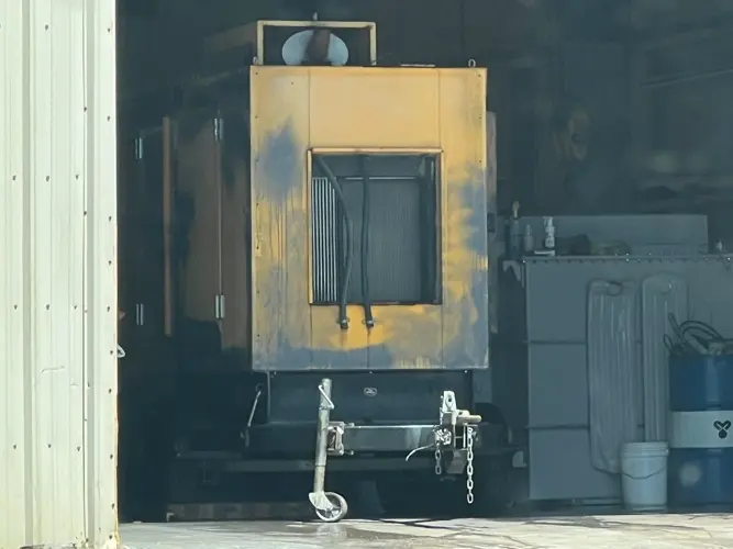 Stolen generator found, thieves on the run