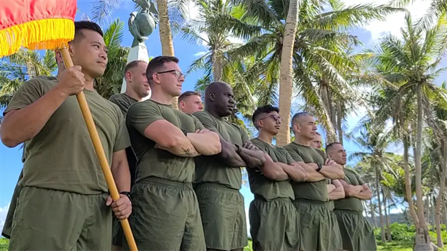 Camp Blaz Marines run 248 miles around Guam to celebrate Corps' birthday