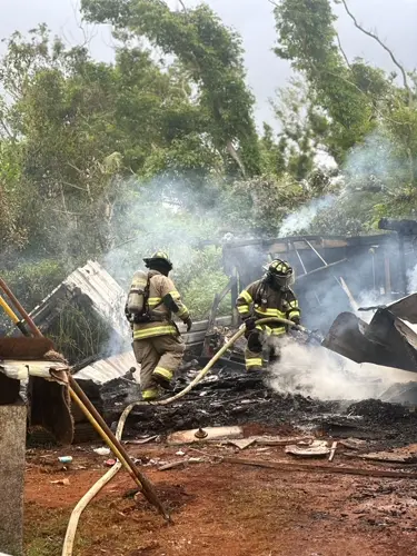 Dededo structure fire reported on Sunday