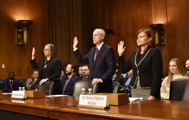NMI Chief Judge Manglona appears before U.S. Senate Judiciary Committee for confirmation hearing