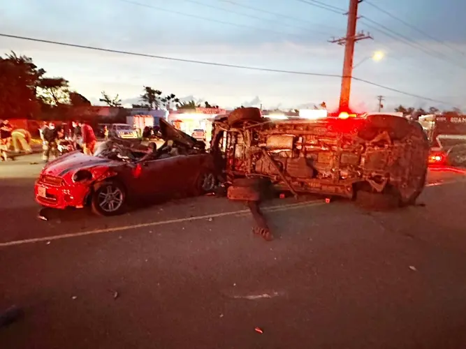 Police investigate cause of serious crash in Mangilao