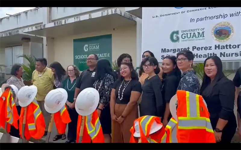 UOG breaks ground on nursing annex, WERI facility