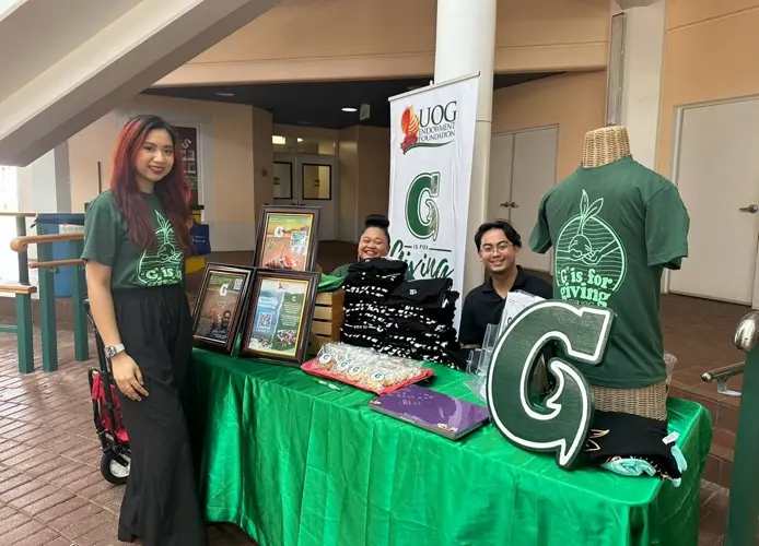 ‘G is for Giving’ campaign donations to support UOG scholarships and programs