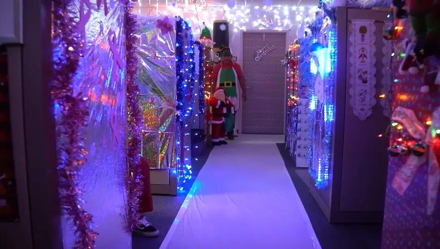 Holiday Lane: Christmas spirit on full display at Naval Base Guam HQ