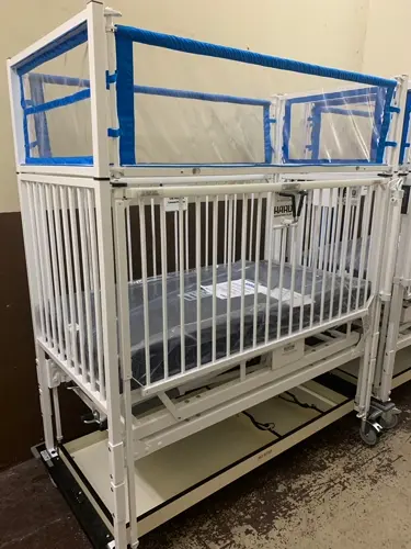 Panda Cares donates new cribs and an incubator to GMHA
