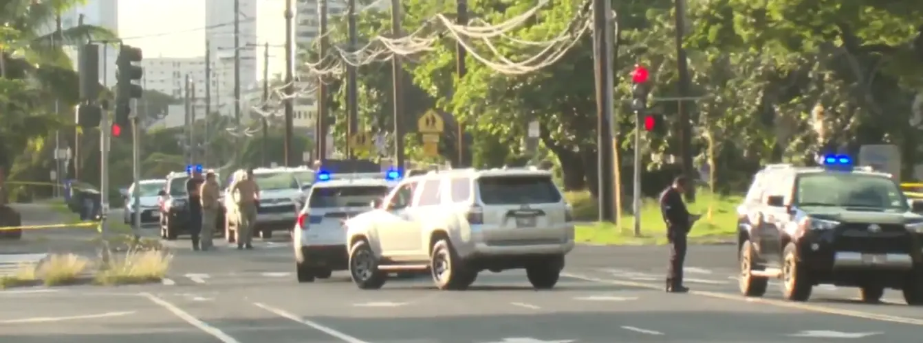 HPD officer with Guam ties shot after police catch up to Moanalua Freeway shooter