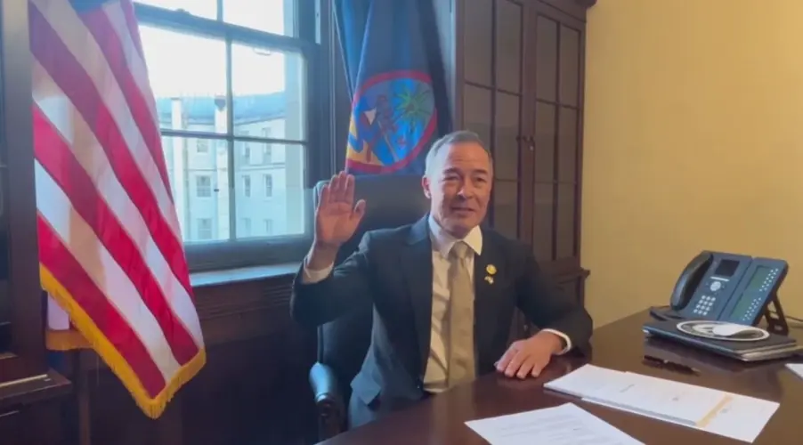 Guam delegate responds on House Speaker Mike Johnson’s election