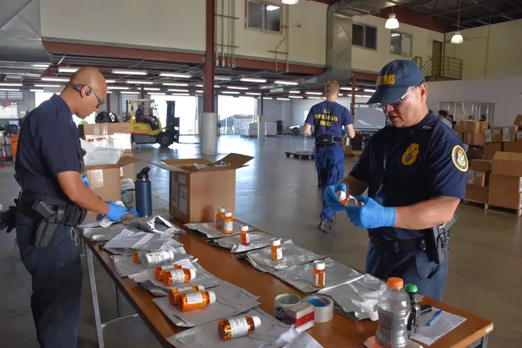 Customs and Quarantine, the "first line of defense" continues to combat meth and marijuana in the mail
