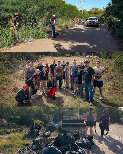 Giving Every Tuesday: Community cleanup and native tree planting