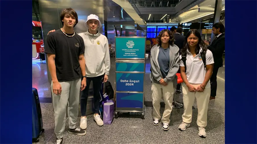 Team Guam sends 4 swimmers to World Aquatics Championships in Doha