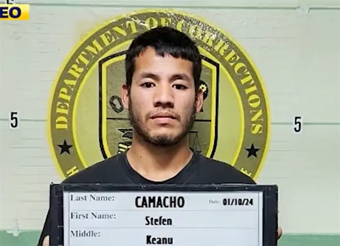 Defendant Stefen Camacho awaits to have his day in court