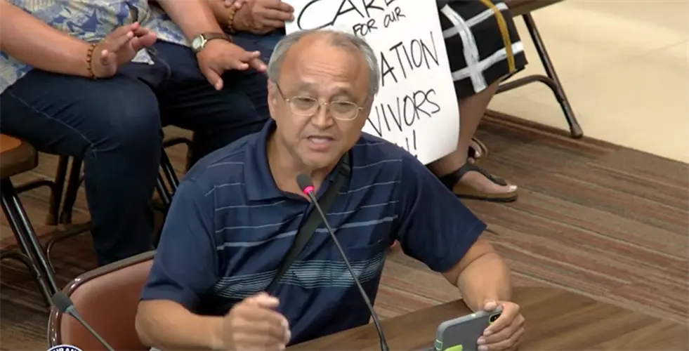 Public testifies in support of Downwinders Compensation resolution