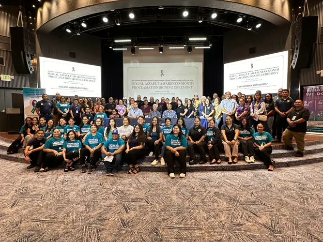 CNMI stands with survivors of sexual assault