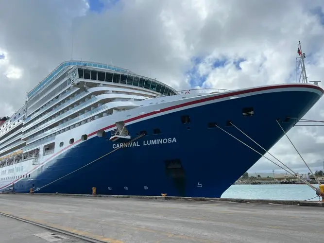 Seventh cruise ship of the year sails into Guam