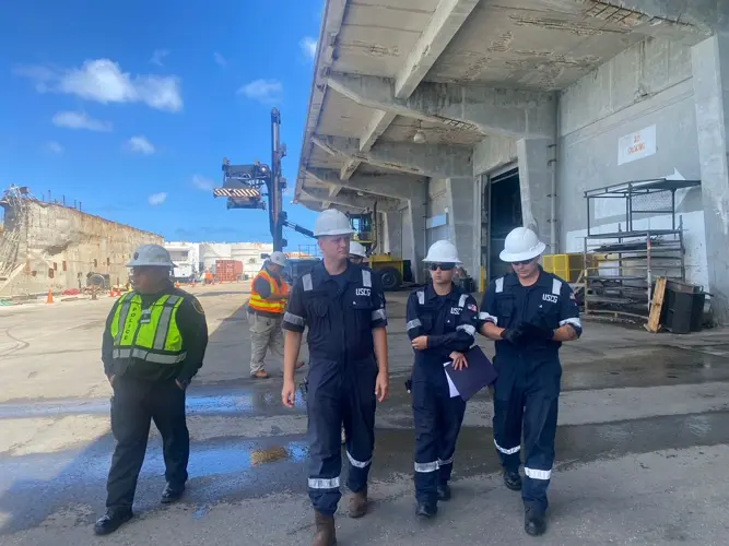 Port Authority passes Coast Guard inspection
