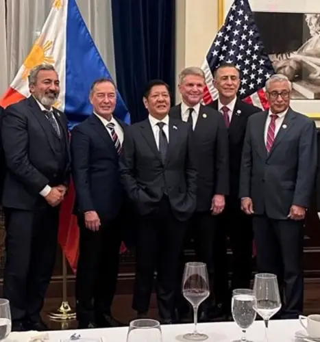 Delegate Moylan meets with President Marcos to discuss visa waiver and Medicare portability