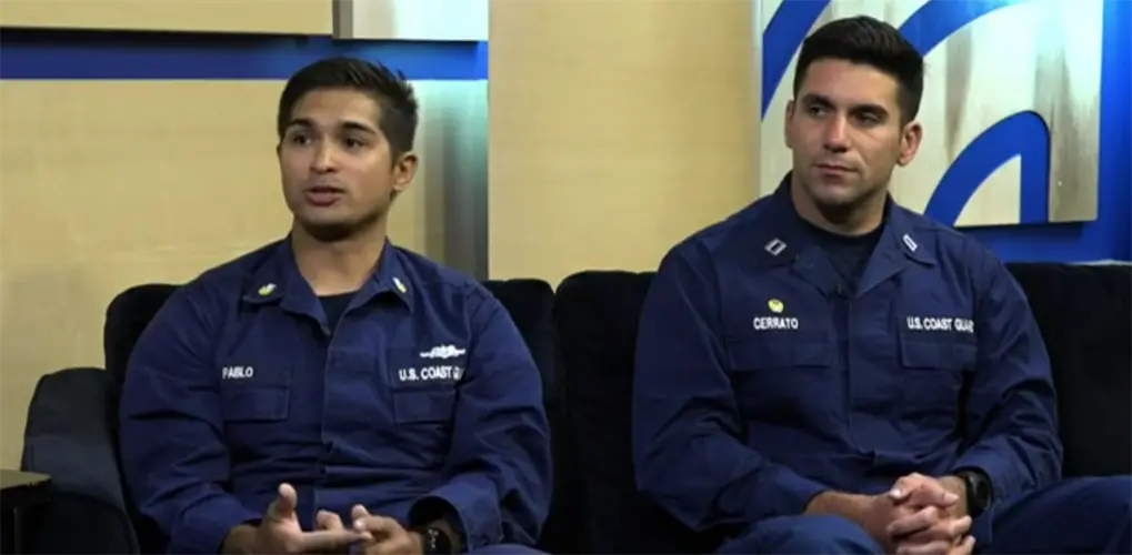 Coasties discuss recent rescue at Pikelot Atoll