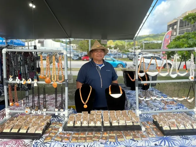 Artists showcase work at Saipan’s Flame Tree Arts Festival