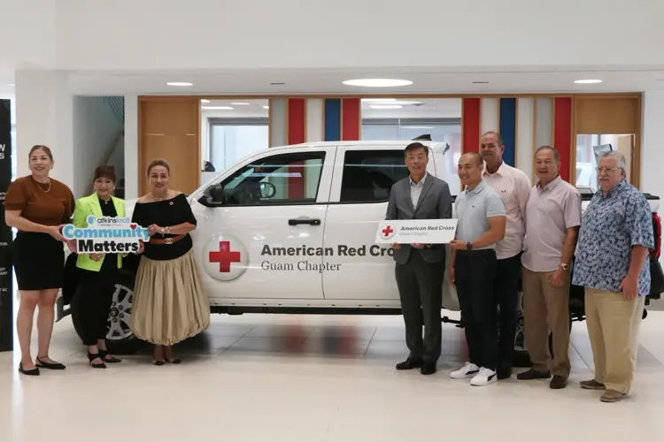 Atkins Kroll donates 2024 Toyota Tacoma to American Red Cross Guam