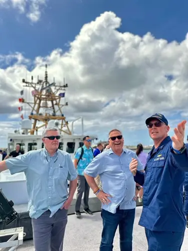 U.S.Coast Guard hosts Congressional Delegation