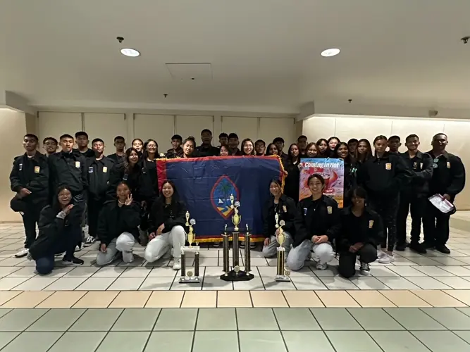 Simon Sanchez High School Army JROTC drill team wins