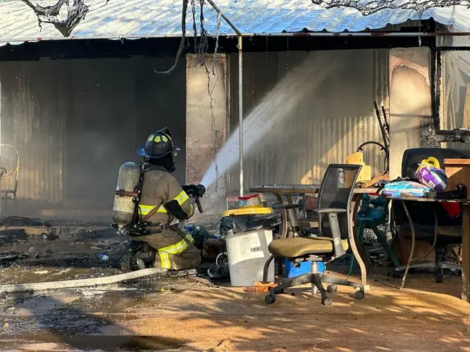 Woman injured in early morning fire in Dededo