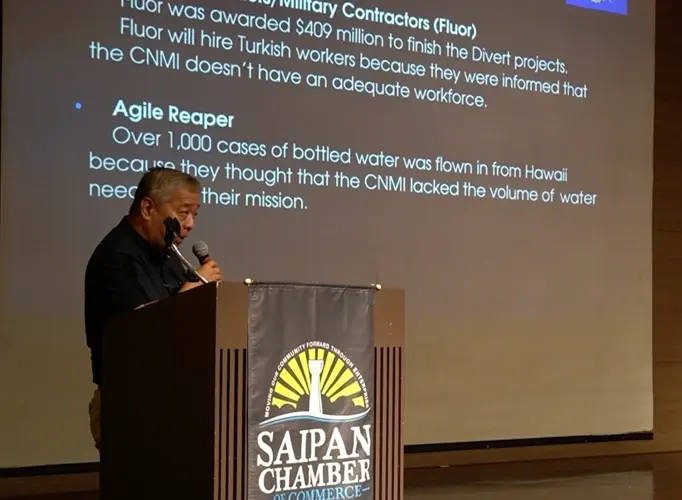 CNMI lacks infrastructure for some military project needs