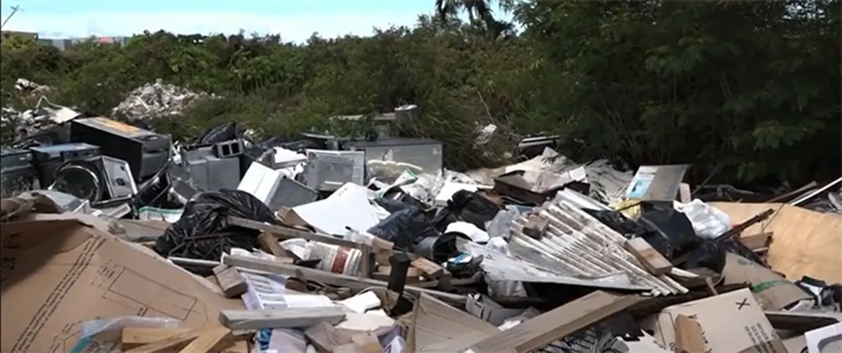 Guam EPA investigates growing dumpsite on real estate developer's property