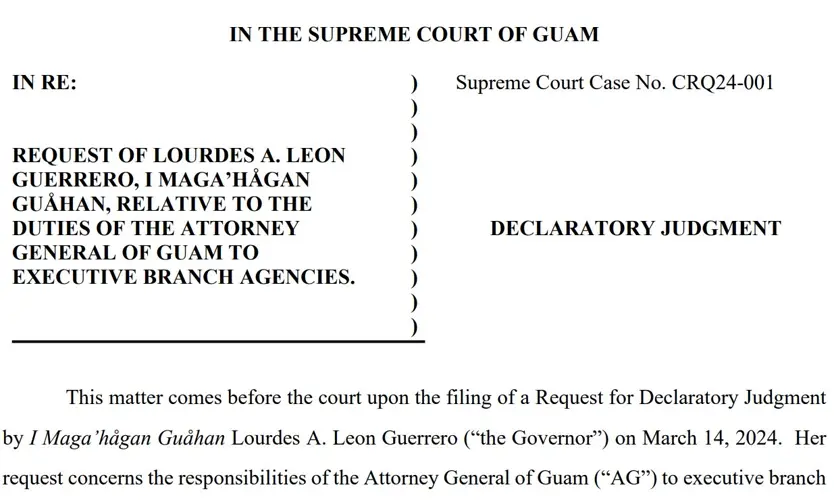 Attorney General to send withdrawal notices following judgment in conflict case