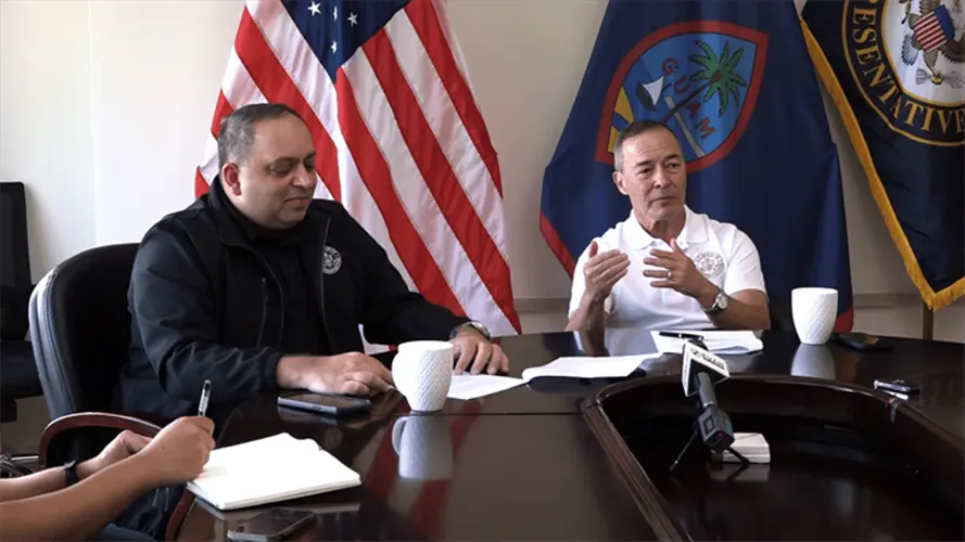 Guam Delegate’s team meets with VA Pacific Islands Health Care System director