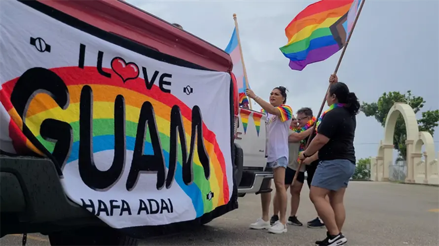 'Love Drives Us Forward' theme resonates at Pride Month motorcade