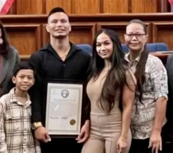 Local man recognized for capturing violent criminal