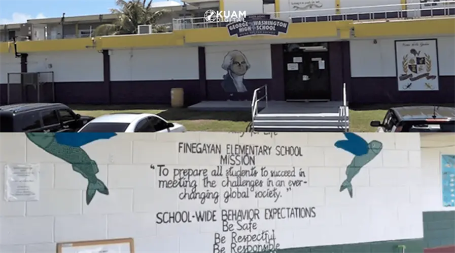 Finegayan Elementary School, George Washington High School receive WASC accreditation