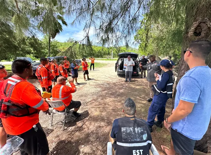 Response partners complete Lina'la Halom Tasi Exercise 2024 in Saipan