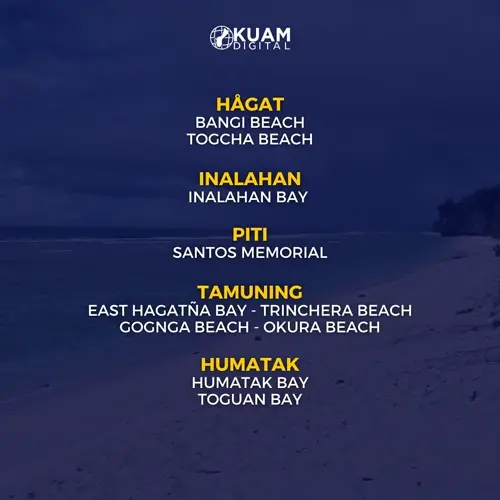 10 beaches not safe this weekend