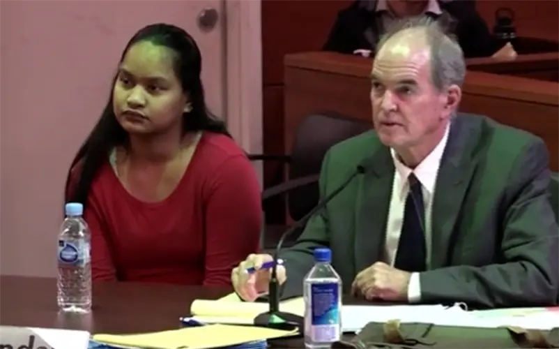 Giltanan Ramangmou guilty of negligent homicide